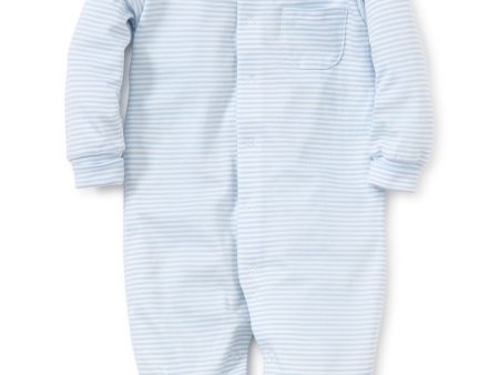 Kissy Kissy Footie-Light Blue Stripe Sale