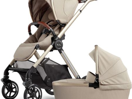 Silver Cross Reef 2 Stroller + Folding Bassient For Cheap