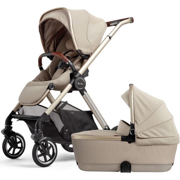 Silver Cross Reef 2 Stroller + Folding Bassient For Cheap