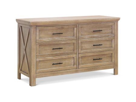 Monogram by Namesake Emory Farmhouse 6-Drawer Dresser Online Sale