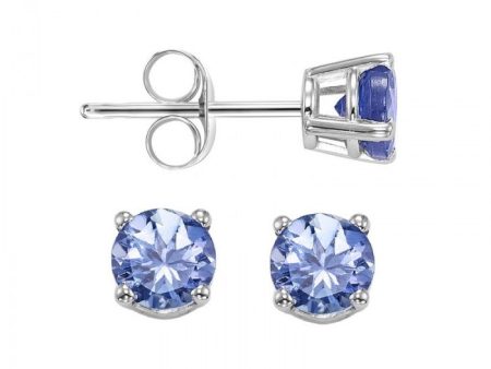 Tanzanite Stud Earrings on Sale