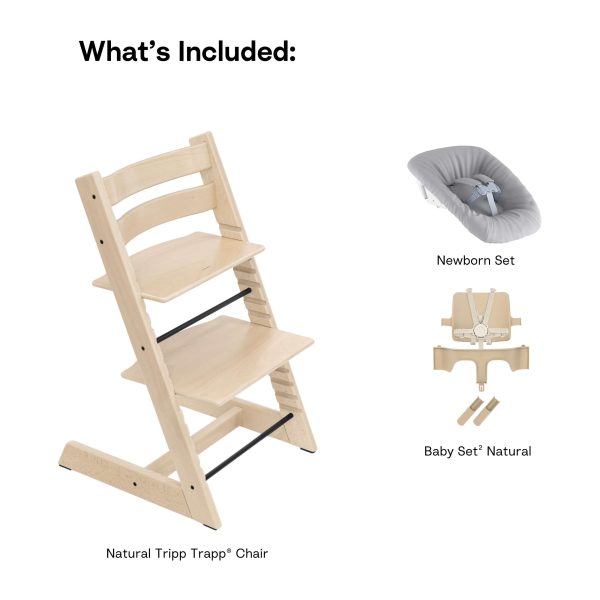 Stokke Tripp Trapp High Chair² with Newborn Set Sale