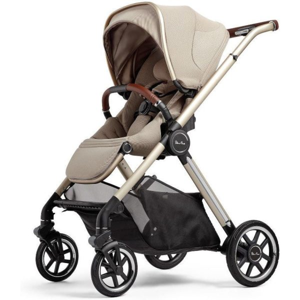 Silver Cross Reef 2 Stroller + Folding Bassient For Cheap