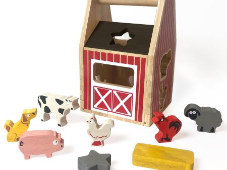 Begin Again Toys Barnyard Shape Sorter Discount