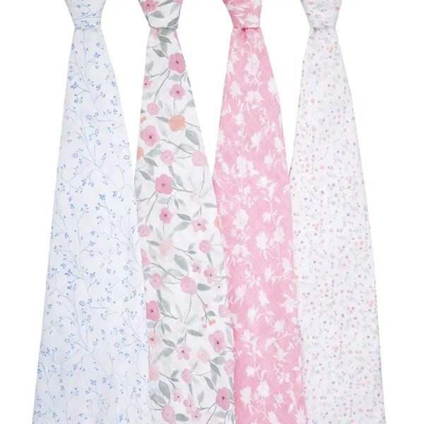 Aden & Anais Muslin Swaddles - 4 pack Sale