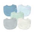 Green Sprouts Organic Cotton Muslin Bibs 5pk Online