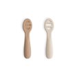 Mushie First Feeding Baby Spoons 2-pack Supply