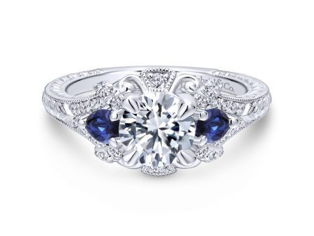 Chrystie Engagement Ring Setting For Cheap