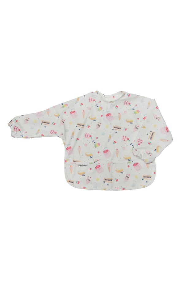 Loulou Lollipop Long Sleeve Waterproof Bib For Discount