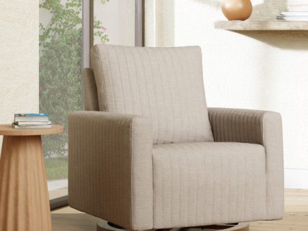 Babyletto Poe Channeled Swivel Glider-Eco Performance Fabirc Hot on Sale