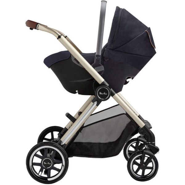 Silver Cross Reef 2 Stroller + Folding Bassient For Cheap