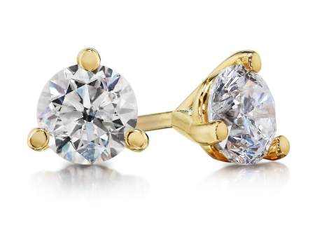 Lab Grown Martini-Set Diamond Stud Earrings- 1.50 ctw. Online