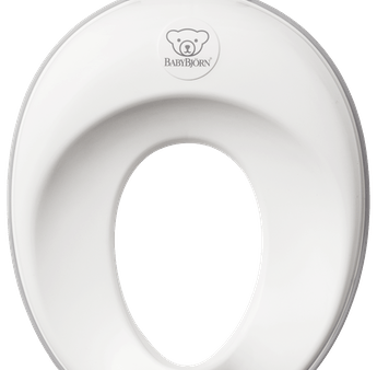 Baby Bjorn Toilet Trainer-White Grey on Sale