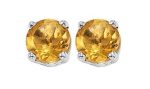 Citrine Stud Earrings Cheap