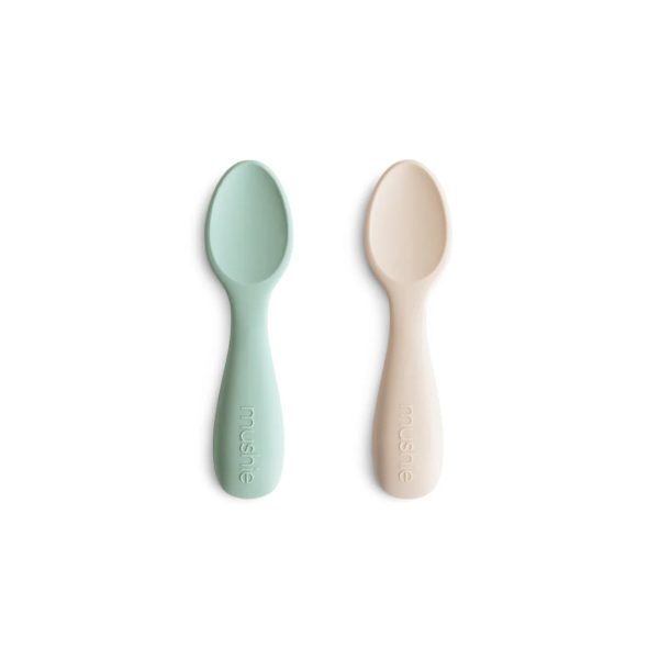 Mushie Silicone Toddler Starter Spoons 2-pk on Sale