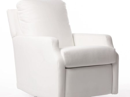 Oilo Motorized Harlow Swivel Glide Recliner Wood Base on Sale