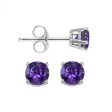 Amethyst Stud Earrings Sale