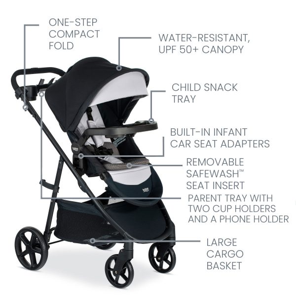 Britax Willow Brook S+ Travel System Online Hot Sale