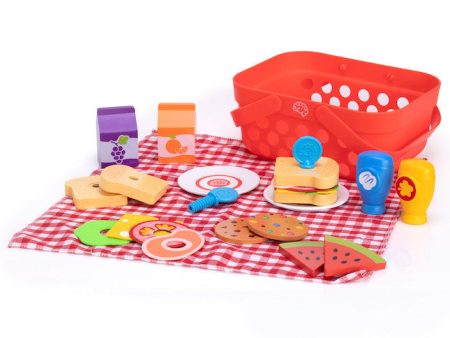 Fat Brain Toy Pretendables Picnic Basket Online