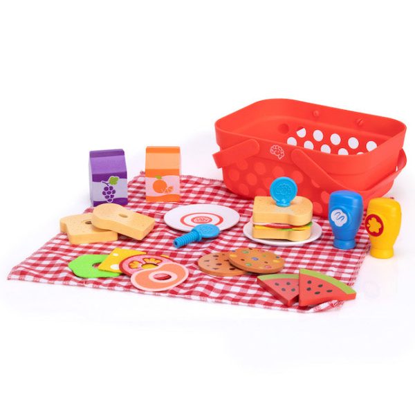 Fat Brain Toy Pretendables Picnic Basket Online