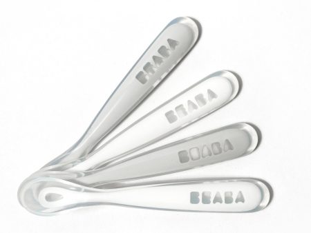 Beaba 1st Foods Silicone Spoons - Set of 4 on Sale