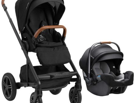 Nuna Mixx Next Stroller with MagneTech Secure Snap + Pipa RX Travel System Supply