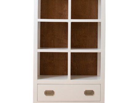 Newport Cottages Devon Bookcase with Drawer Hot on Sale