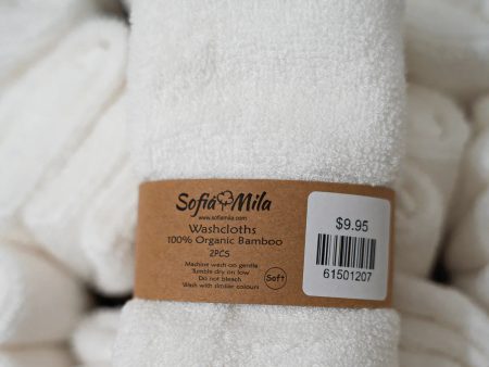 Sofia and Mila Washcloths 2pack For Cheap