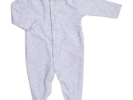 Kissy Kissy Footie-Grey Stripe For Sale