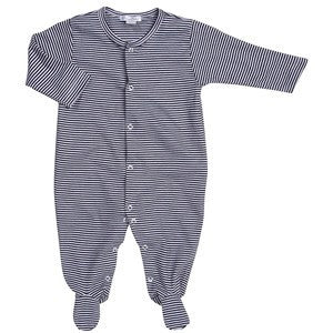 Kissy Kissy Footie-Navy Stripe Online now