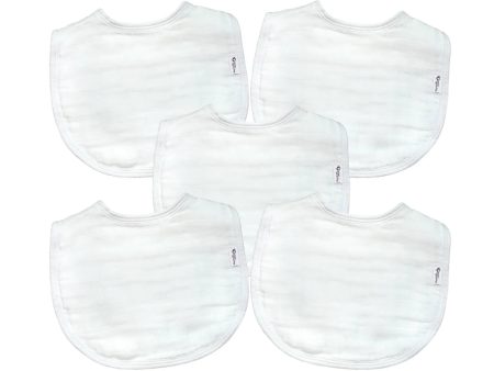 Green Sprouts Organic Cotton Muslin Bibs 5pk Online