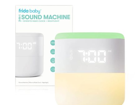 Frida Baby 3-in-1 Sound Machine + When to Wake Clock + Nightlight Online Hot Sale