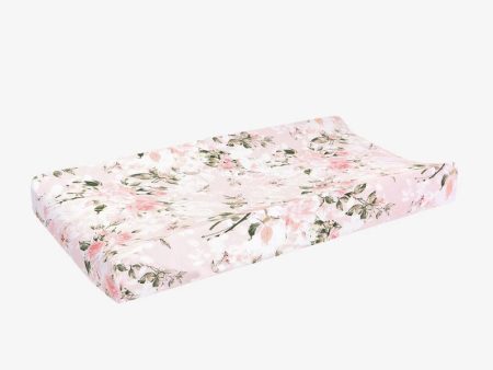 Posh Peanut Changing Pad Cover Vintage Pink Rose Sale