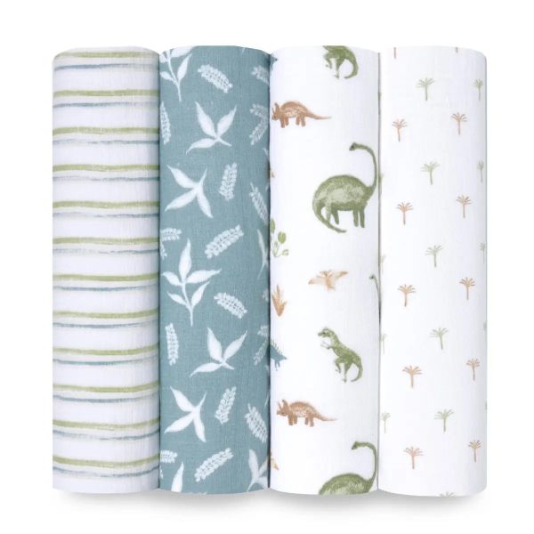 Aden and Anais Essentials Muslin Swaddle 4-pack Online Hot Sale