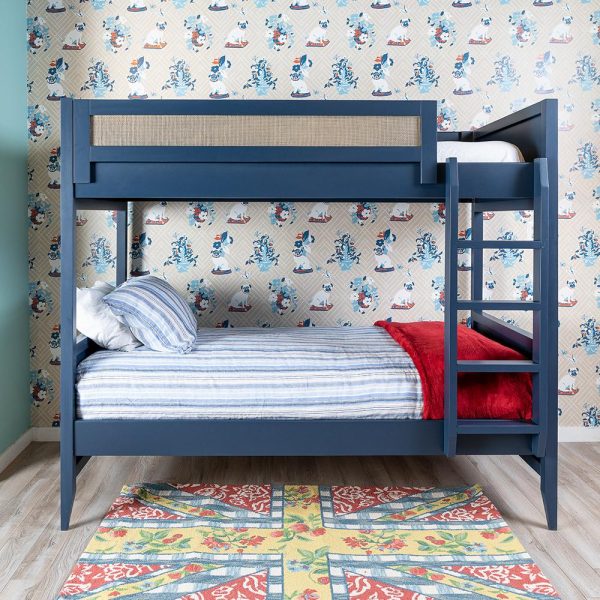 Newport Cottages Devon Bunk Bed (Twin Twin) with Caning Supply