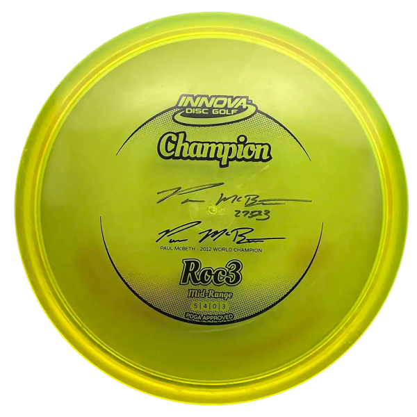 Champion Roc3 - Paul McBeth 2012 World Champion For Discount