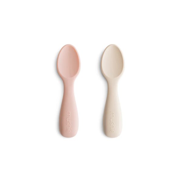 Mushie Silicone Toddler Starter Spoons 2-pk on Sale