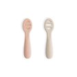 Mushie First Feeding Baby Spoons 2-pack Supply