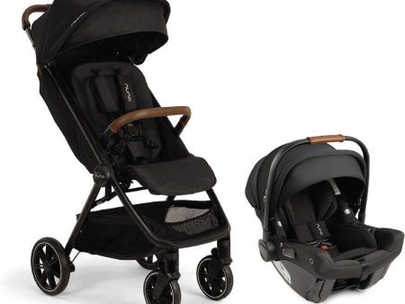 Nuna Trvl LX Stroller + Pipa Urbn Travel System Fashion