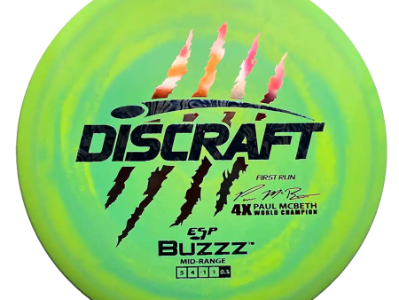 ESP Buzzz - Paul McBeth 4X World Champion - First Run Online