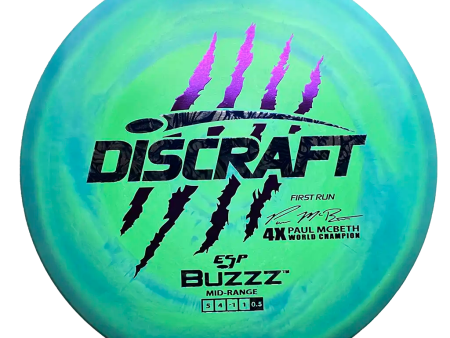 ESP Buzzz - Paul McBeth 4X World Champion - First Run Cheap