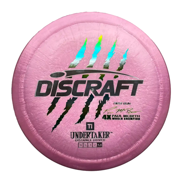 Titanium Undertaker - Paul McBeth 4X World Champion on Sale