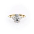 The Chelsea Set With A 1.5 Carat Oval Moissanite Online