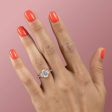 The Chelsea Set With A 1.5 Carat Oval Moissanite Online